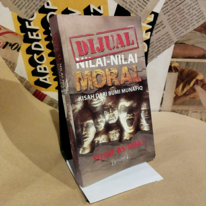 BUKU DIJUAL NILAI-NILAI MORAL