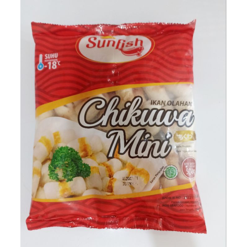 

Sunfish chikuwa mini 500gr olahan ikan