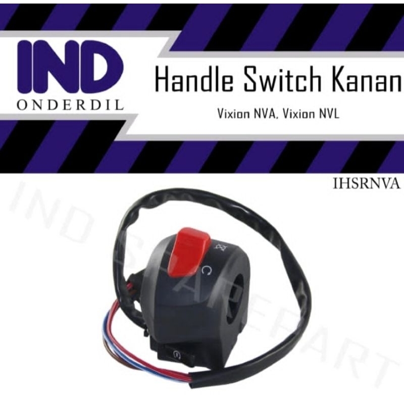 Saklar Holder Switch Saklar On Off Kanan Vixion New Nva Nvl Kualitas Terbaik