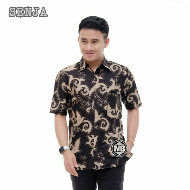 Maura Couple - Sania Ruffle Batik Couple Ori Ndoro Jowi Garansi Termurah Shopee - BATIK PEKALONGAN MODERN