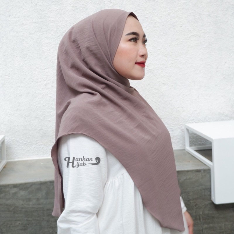(100K Get 4) PASHMINA OVAL POLOS CRINKLE PREMIUM / CRINKLE PREMIUM