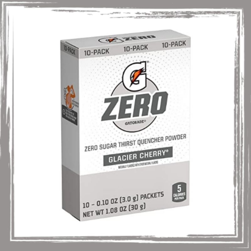 Jual Gatorade G Zero Powder 10 Sachet. Glacier Cherry Shopee Indonesia