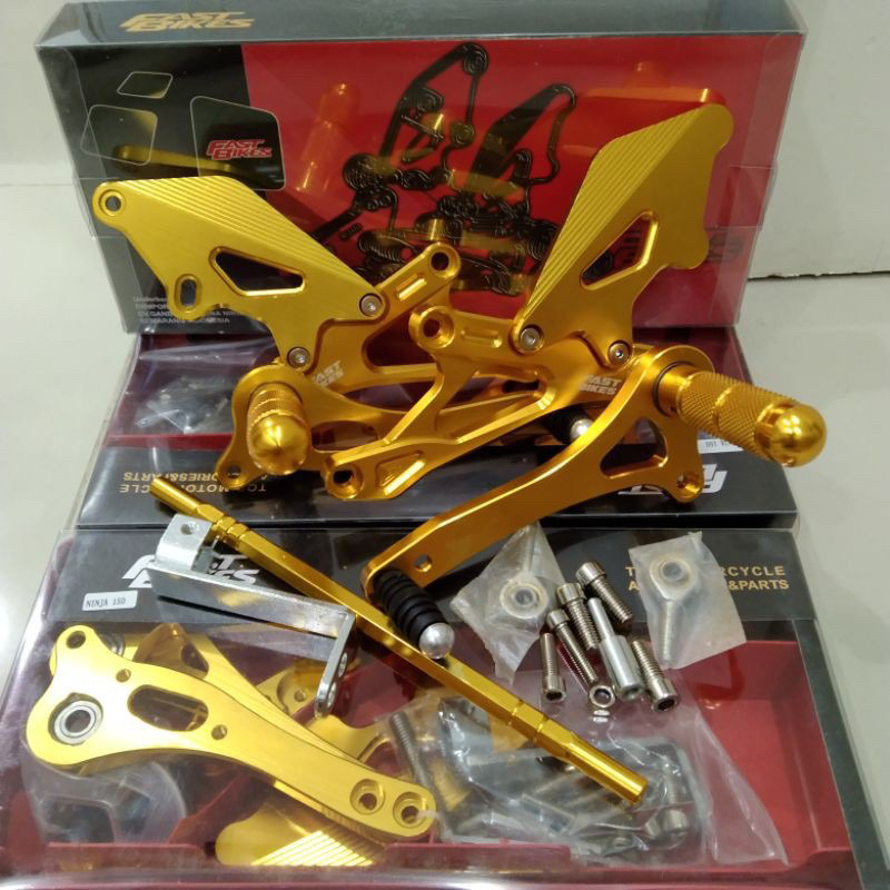 FOOTSTEP PIJAKAN KAKI UNDERBONE UKIR NINJA 150 R NINJA RR FULL SET