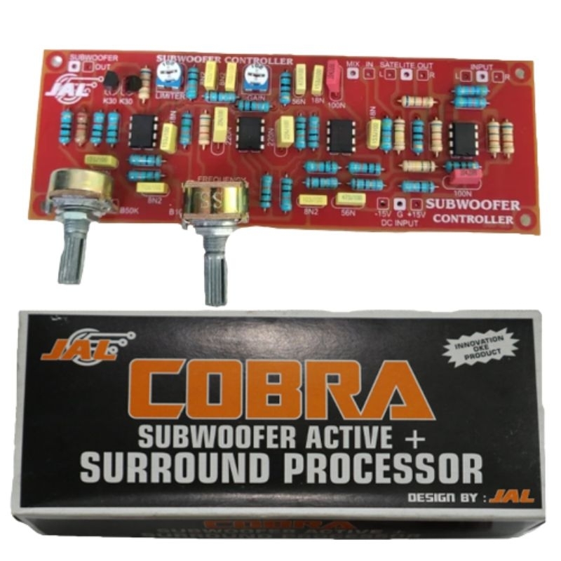 KIT SUBWOOFER ACTIVE + SURROUND PROCESSOR