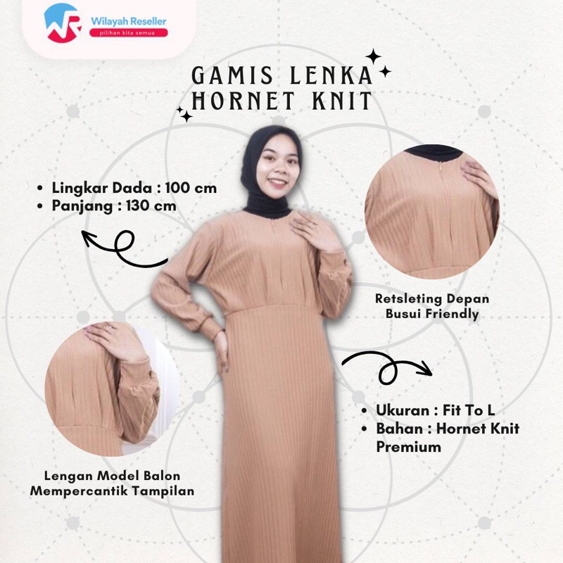 Lenka Gamis Lenka Hornet Knit