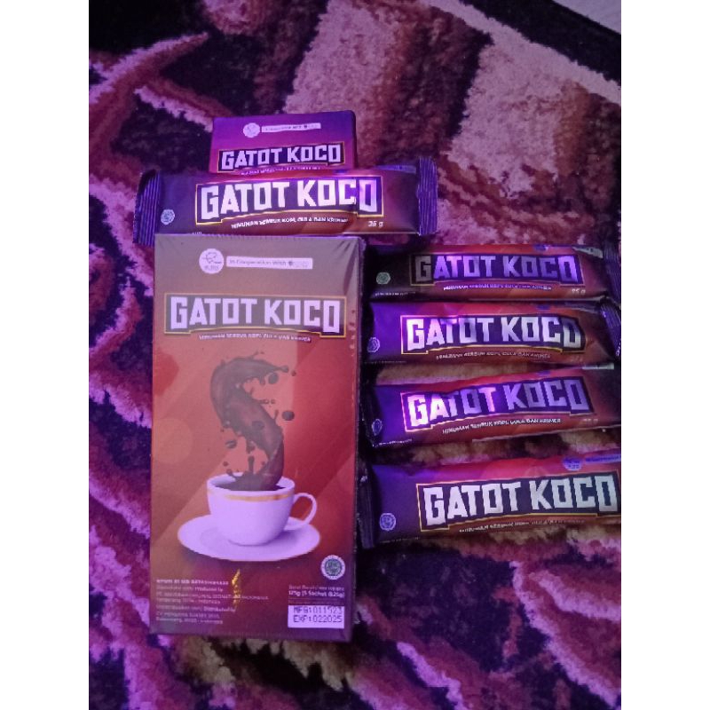 

kopi Gatot koco original 2 sachet