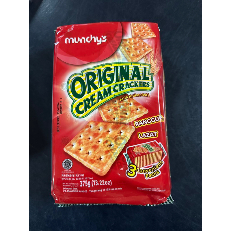 

Munchy’s Original Cream Crackers