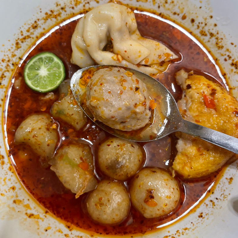 Baso Aci Acid Porsi lengkap (baso Aci cirawang) Garut