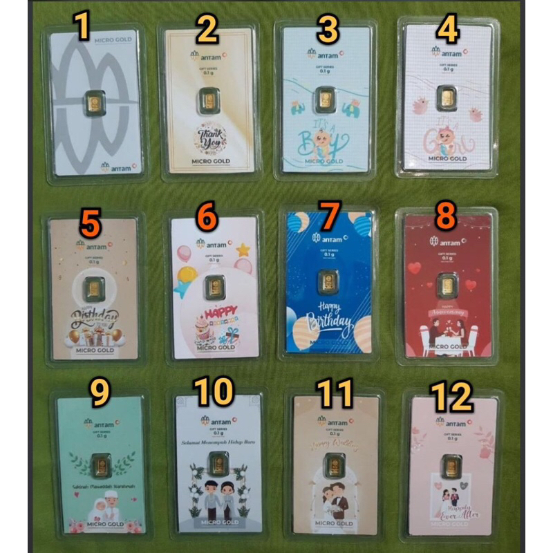 Antam Microgold 0.1 gram