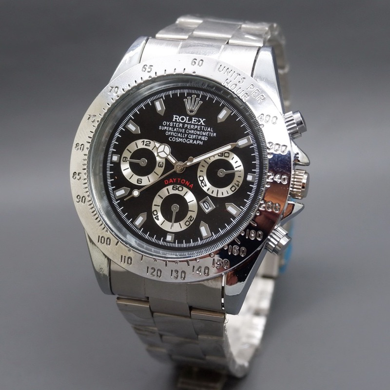 BISA COD Jam Tangan Rolex Daytona Jam Tangan Mewah Jam Tangan Pria