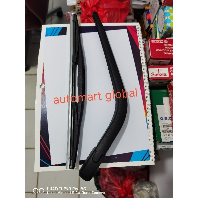 karet wiper belakang honda jazz vtec idsi lengkap gagang