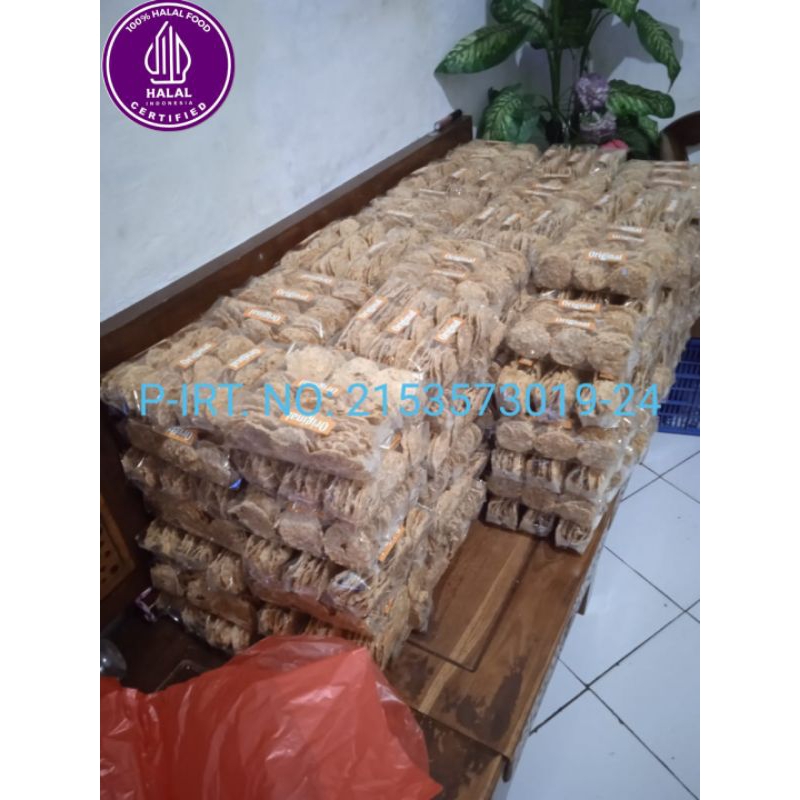 

keripik tempe 25 bungskus