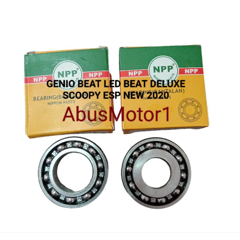 BEARING LAHER ASKRUK GENIO BEAT LED SCOOPY ESP NEW  2020 ORIGINAL NPP