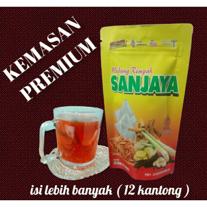 

Minuman penambah imun Sanjaya Wedang rempah celup Wedang uwuh celup Wedangan rempah rempah jahe Kemukus papermint pala sere secang kayu manis cabe jawa minuman rempah rempah pilihan teh rempah teh wedang uwuh hampers lebaran murah paket Ramadhan