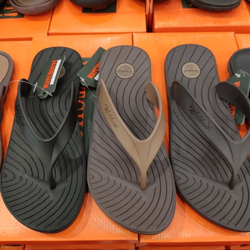 Sandal karet pria WATCHOUT
