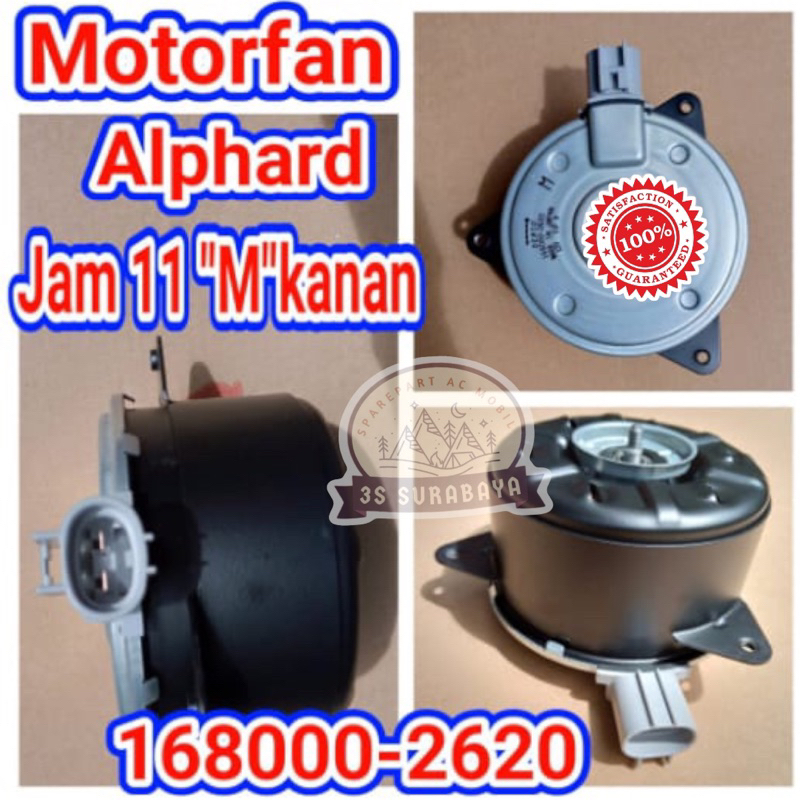 Motor Fan Alphard Toyota Ac Mobil Denso