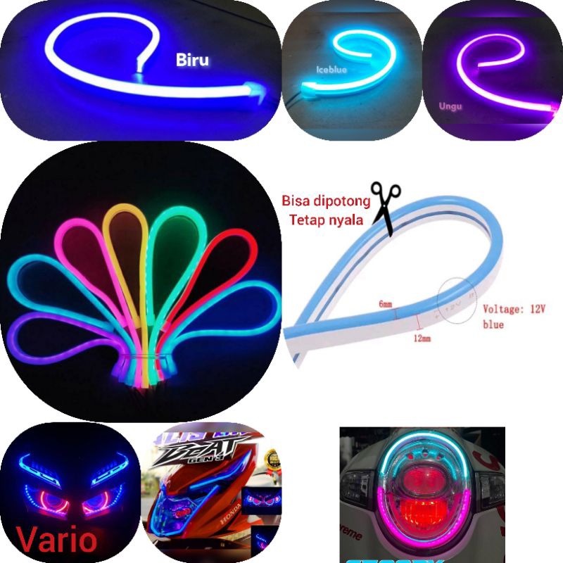 [BISA COD]LAMPU ALIS MOTOR VARIO,BEAT,NMAX SCOOPY,AEROX,MIO M3,DLL