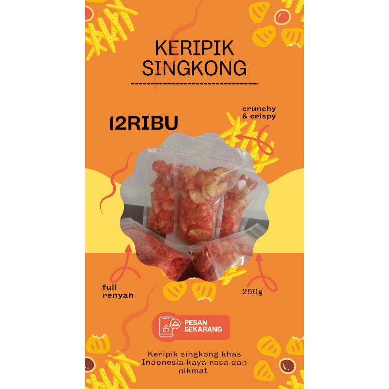 

keripik singkong enak 250g