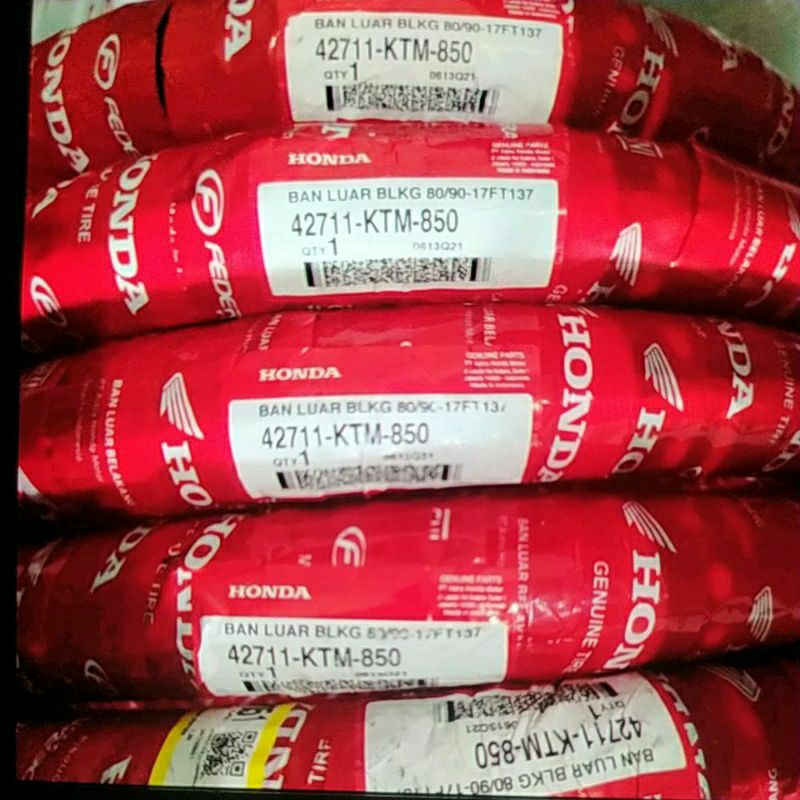 42711-KTM-850 Tire, RR (80/90-17 FT137) Ban Luar Belakang 80/90 17 Ahm