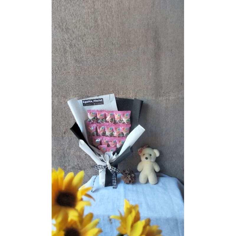 

Buket permen yupi | buket yudisium | kado ultah | kado murah