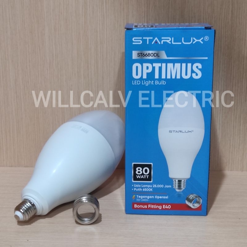 Lampu led MERCURY STARLUX 80W Optimus Super terang / Lampu led STARLUX 80W OPTIMUS Super terang