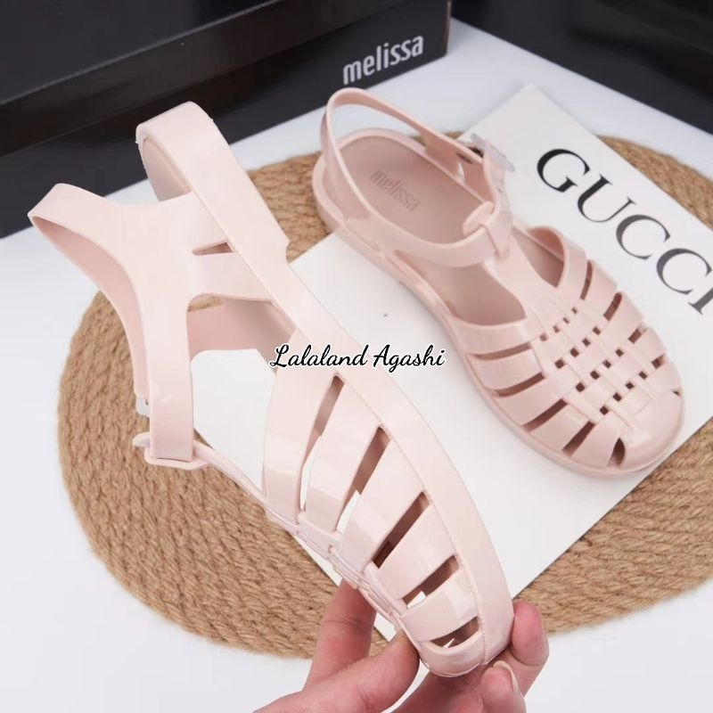 Sepatu sandal melissa possesion Pink glossy AD/sepatu jelly wanita/ sepatu melissa