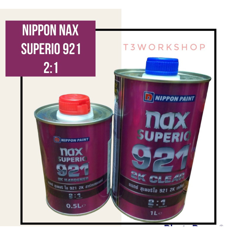 clear Coat Nippon nax superio 921 2:1