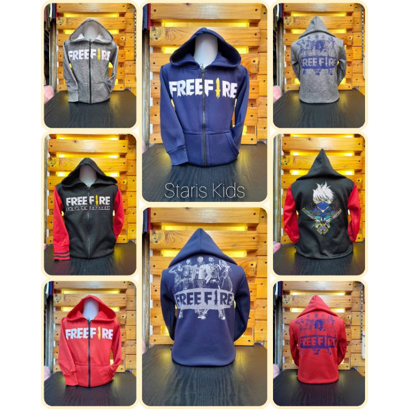 Model Terbaru-Jaket Anak Laki-Laki Free Fire/Kids Jacket/Jaket Anak Laki-laki/Jaket Anak/Jaket Anak 