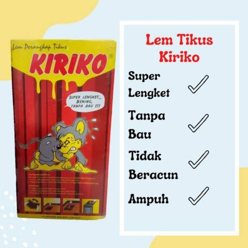 

Lem Tikus Papan KIRIKO