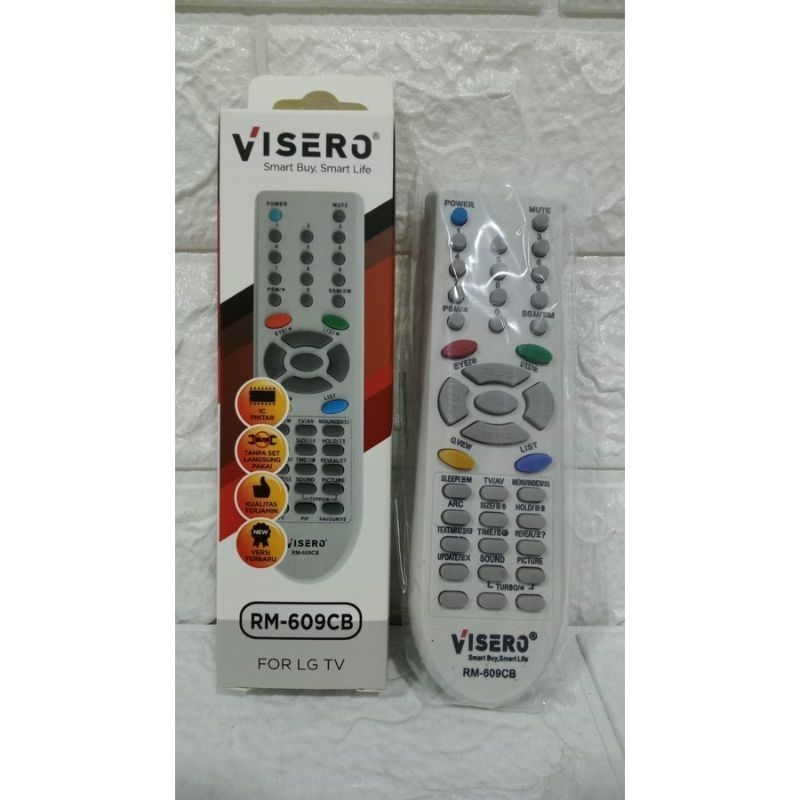 Remot tv tabung LG visero RM 609-CB