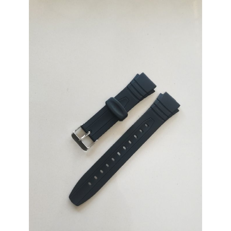 Tali Strap Jam Tangan Casio F-200  F-200W Tali jam tangan Rubber Karet F-200