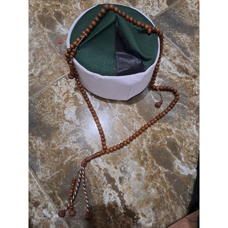 Tasbih Kokka Bulat 99 Original Kauka Asli Kaukah Kaoka Koka Kaokah 10 mm asal Mesir