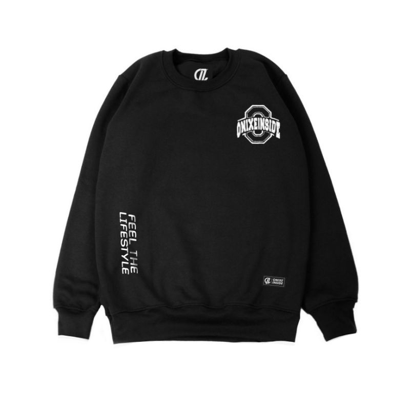 Sweater Hoodie Crewneck Original Onixe Inside Premium