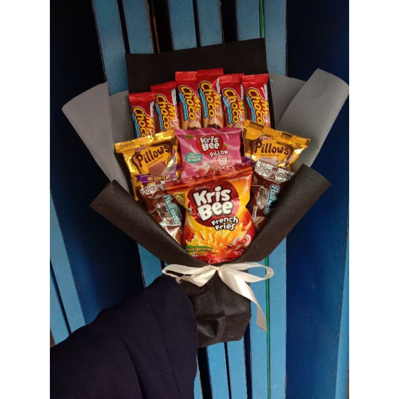 BUKET SNACK MURAH - BUCKET SNACK - BUKET JAJAN - BUKET FLOWER - SNACK BOUQUET