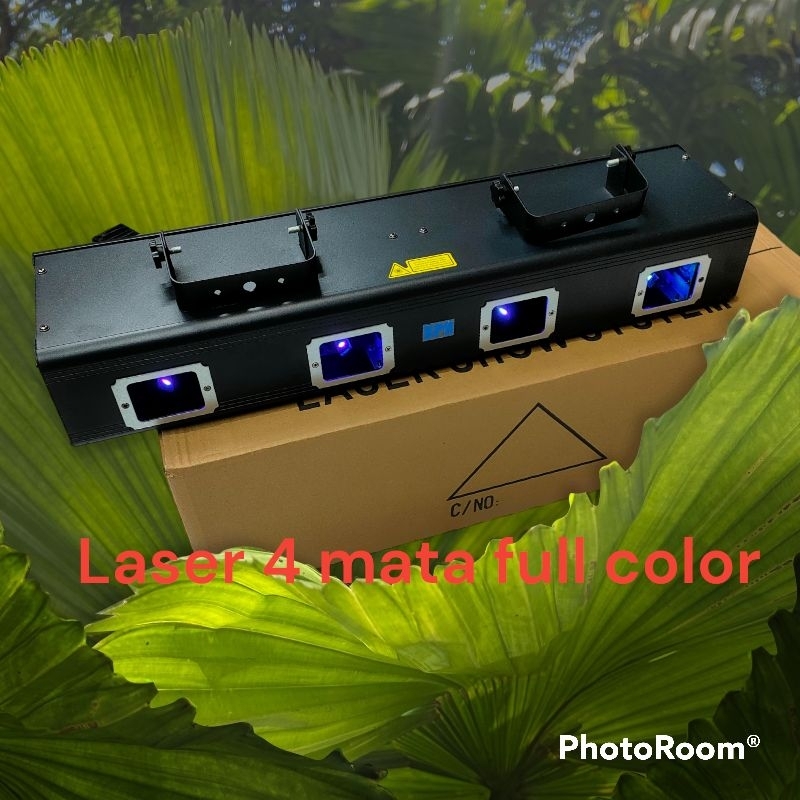 Laser show Panggung Full color 4 mata