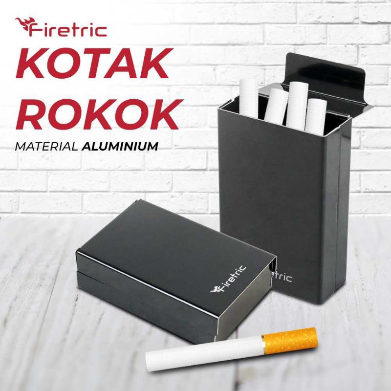 Kotak Bungkus Rokok Aluminium Slider  Case