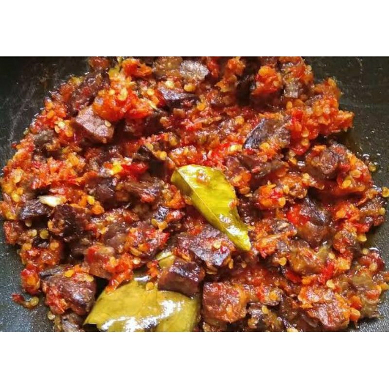 

Paru Sapi Sambel Rawit / Oseng Paru Sapi pedas/ Sambel Paru Mercon