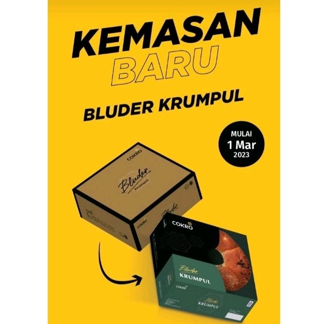 

Bluder COKRO Krumpul 5 RASA asli Madiun