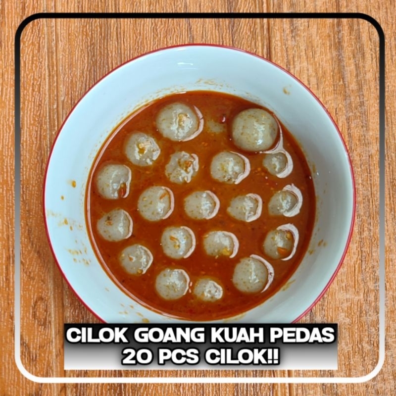 CILOK GOANG KUAH PEDAS 20 PCS CILOK TERMURAH