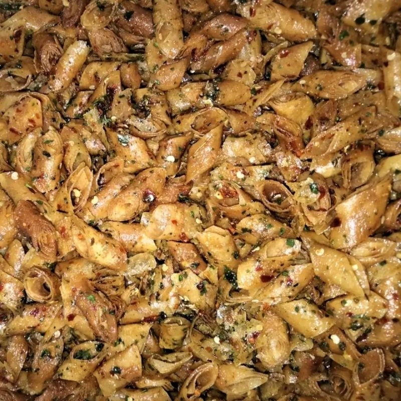 

lumpia pedes daun jeruk