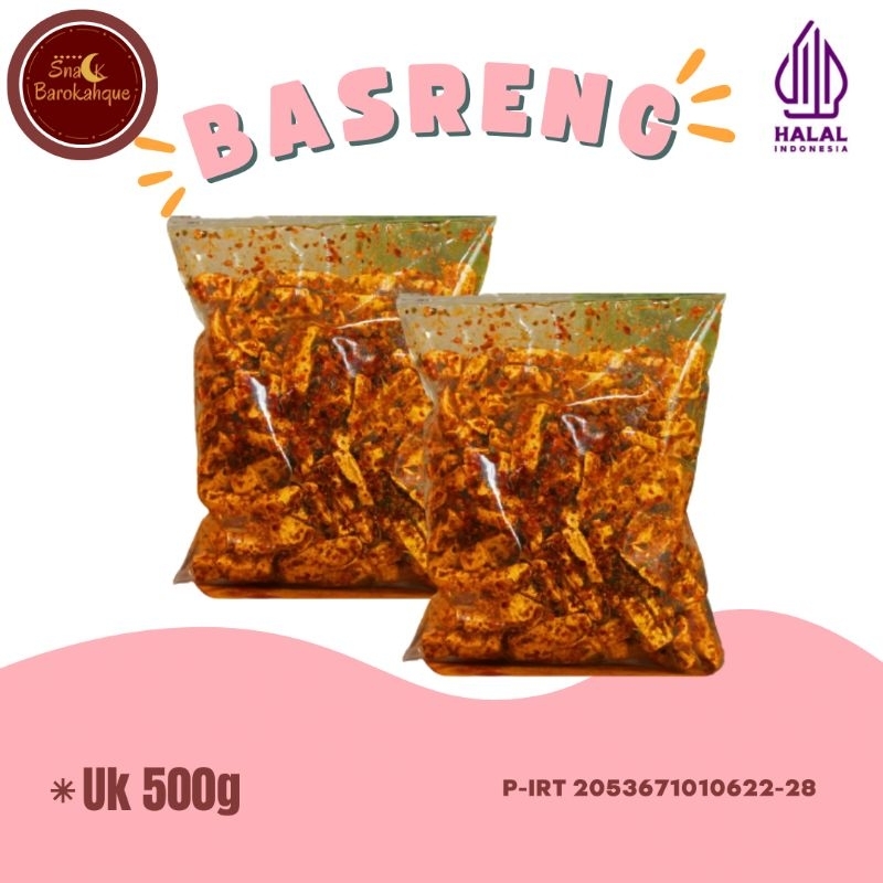 

Basrengviral500gr|Cemilanmurah|Cemilanviral|snackkekinian