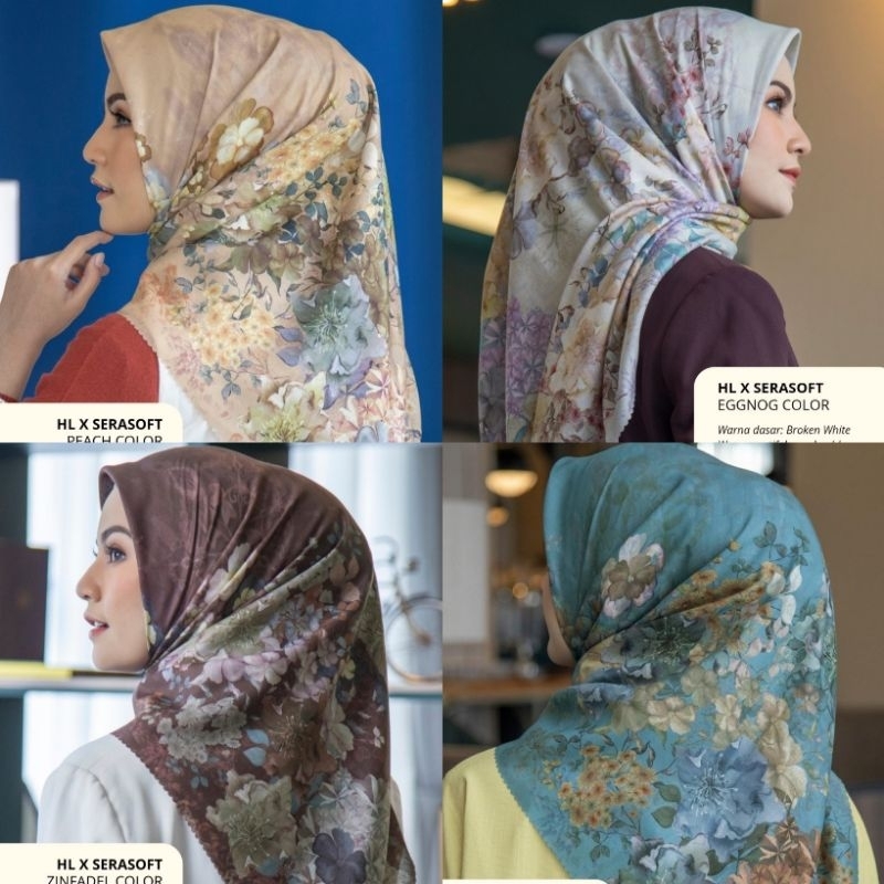 Shalona Scarf by Heaven Lights Light Heavenlights Salona HL X Serasoft Hijab Elliah Eliah Kaisa