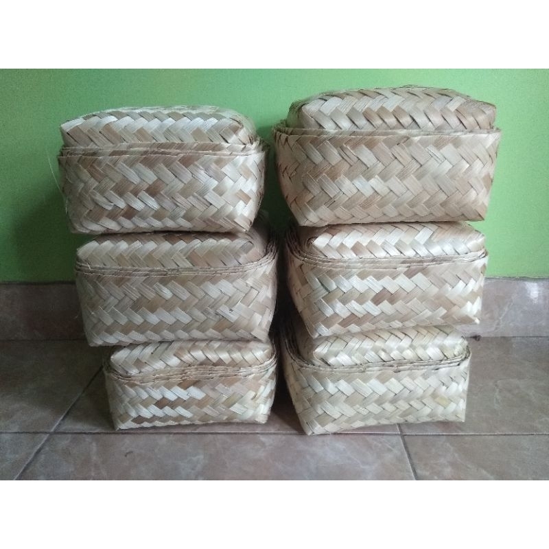 

HALODUL - besek bambu sepasang 20x20 termurah PWR