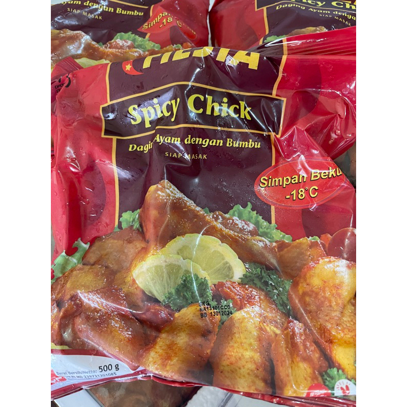 

FIESTA SPICY CHICK 500gr ~ GALERI PLASTIK FROZEN FOOD
