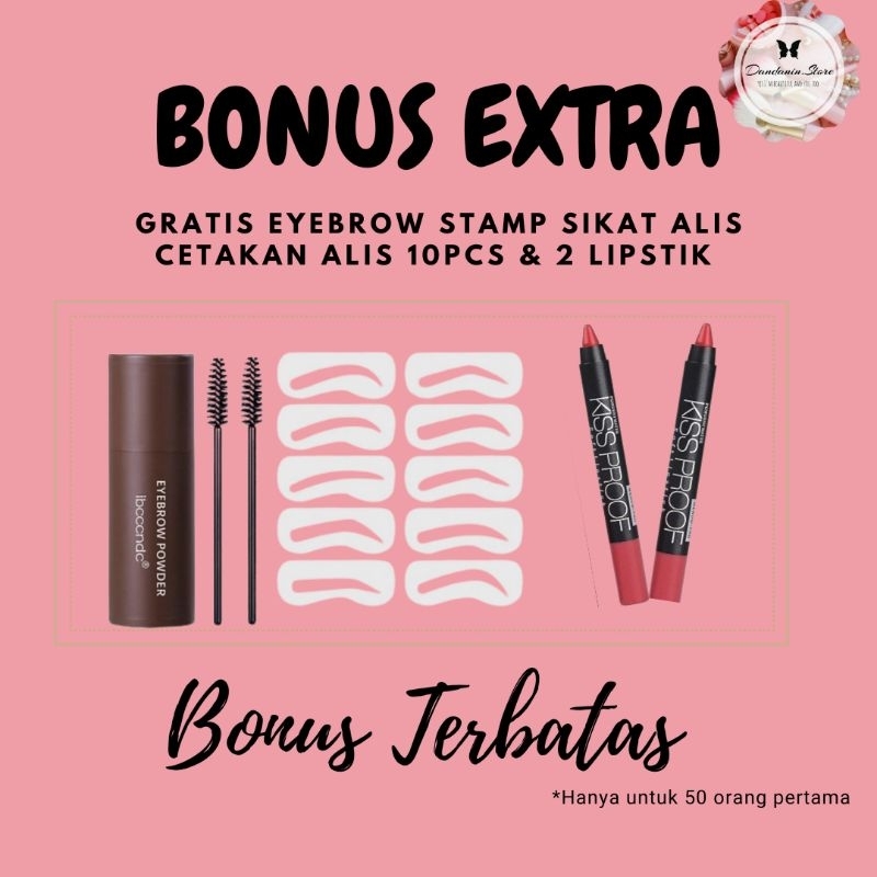 Set Make Up 35in1 Viral Super Lengkap Banget Paket Kecantikan Kosmetik Wajah Wanita Murah Lengkap Makeup Lameila Maybeline Komplit Ekonomis Terjangkau Extra Bonus Eyebrow Stamp Cetakan Alis Lipstik Lipmate