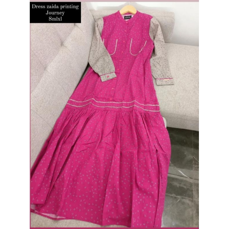 Promo Buy1Get1 Zaida Dress Printing by Journey