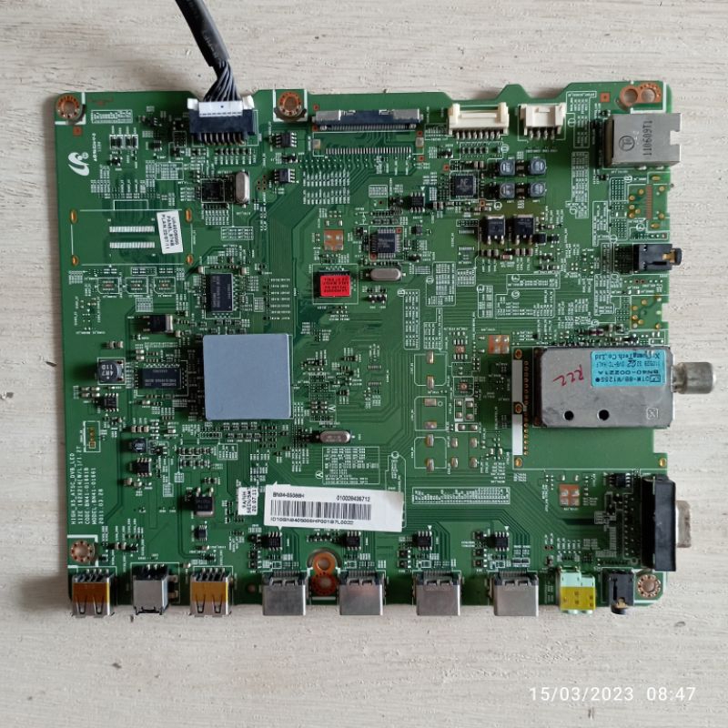 mb mobo mainboard dan psu power supply mesin tv samsung UA40D5000PM