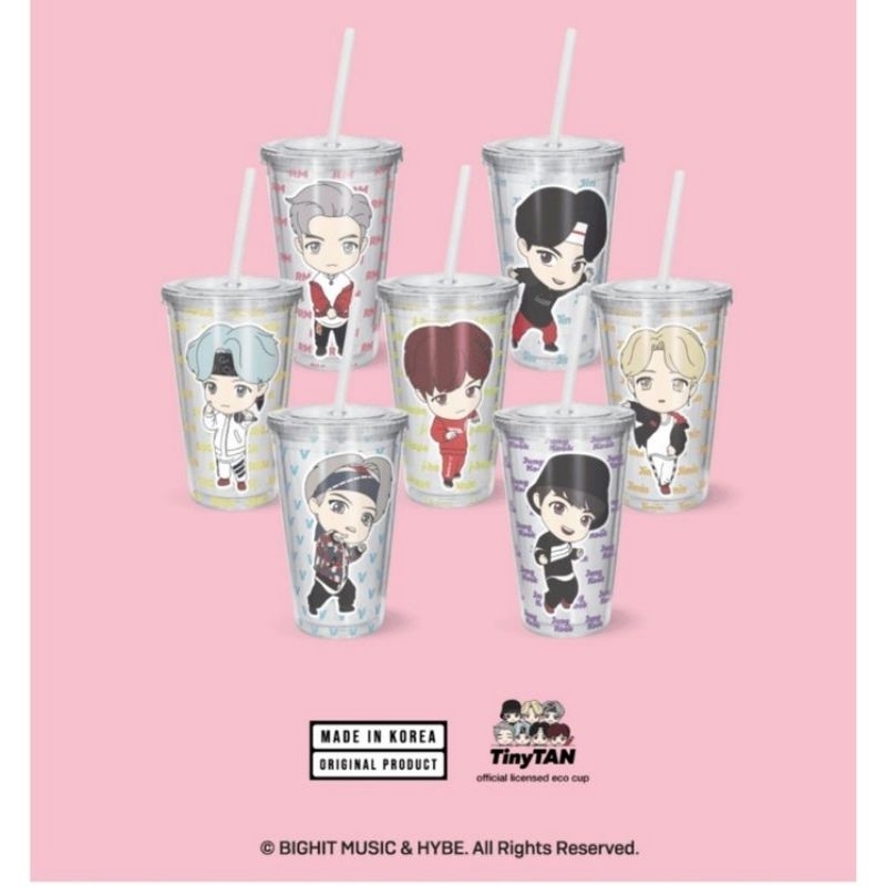 Tumbler Tiny tan atau BTS Original