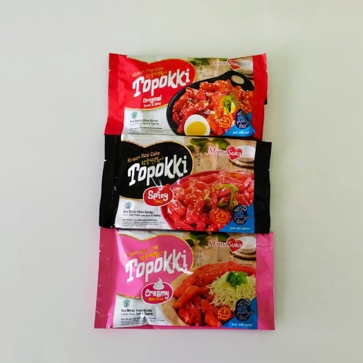 

MAMASUKA Topokki Original Spicy 134gram Ready Easy to Cook