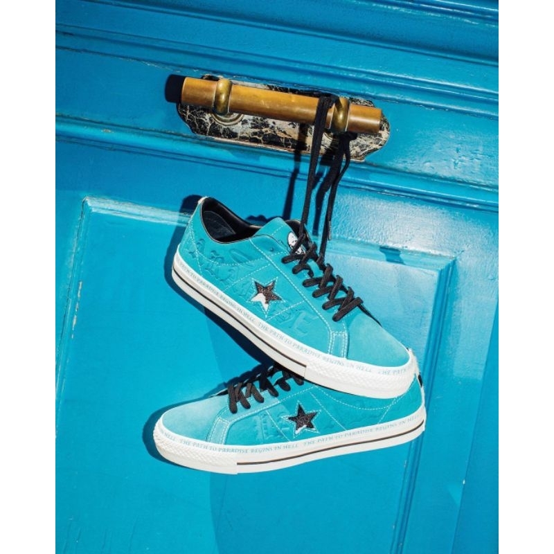 Converse One Star Pro X Sean Pablo Rapid Teal Black
